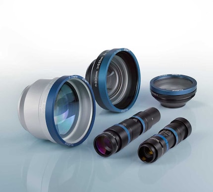 Optics for Laser material processing: Beam Expanders and F-Theta lenses