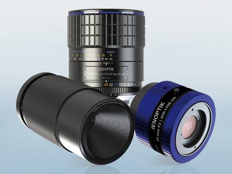 Multispectral objective lens 60 mm for UV, VIS, IR