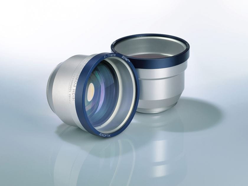 F-Theta lens for 1064 nanometer applications in Jenoptik's Silverline(TM) lens portfolio