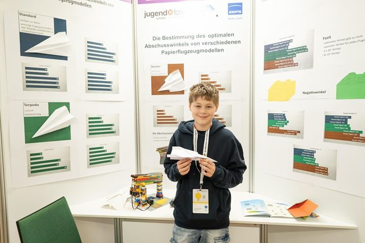 winning team of "Jugend forscht" young researchers competition Thuringia 2023