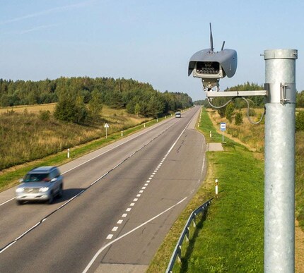 VECTOR P2P for average speed enforcement