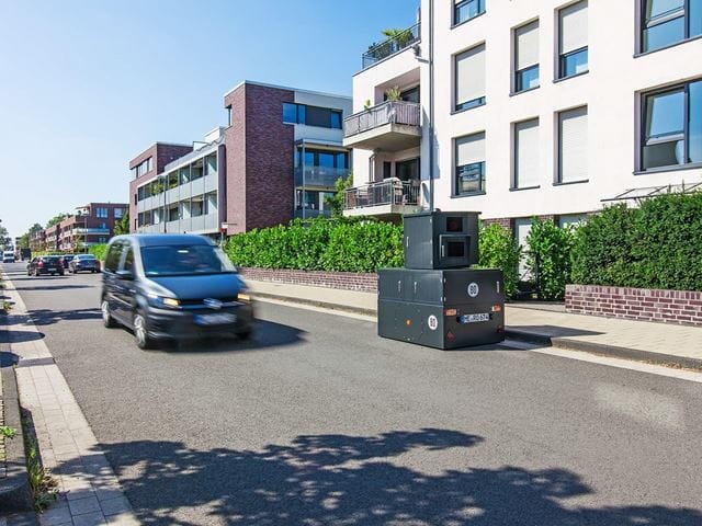 Semistation next to street