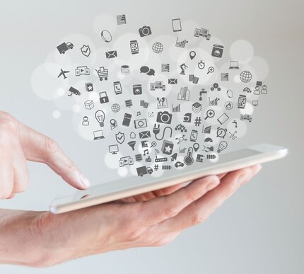 Tablet media library
