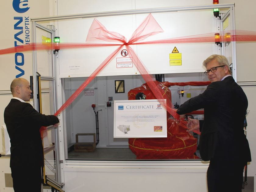 300th Jenoptik airbag scoring machine goes to China