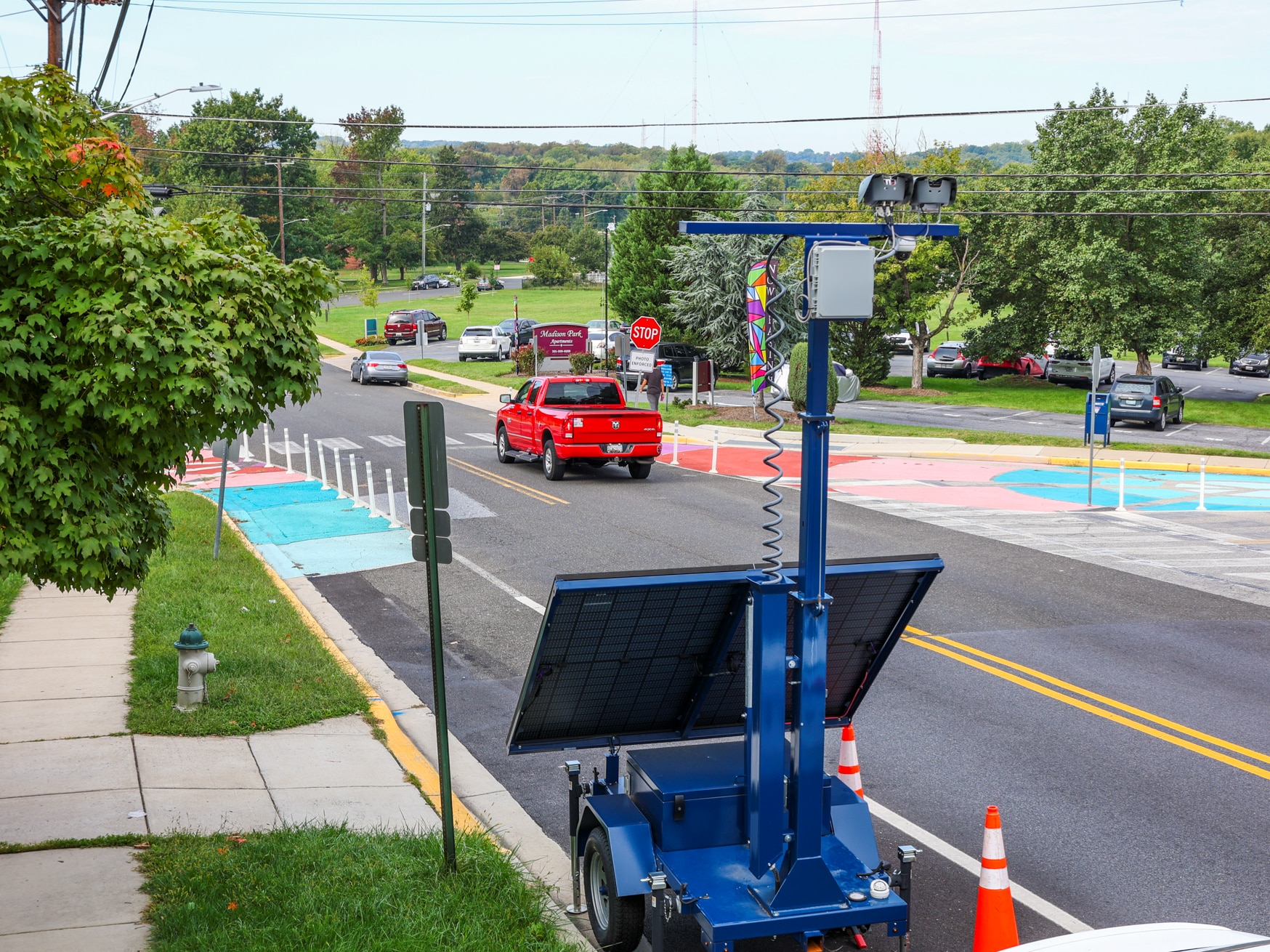 US Trailer: Detecting stop sign enforcement
